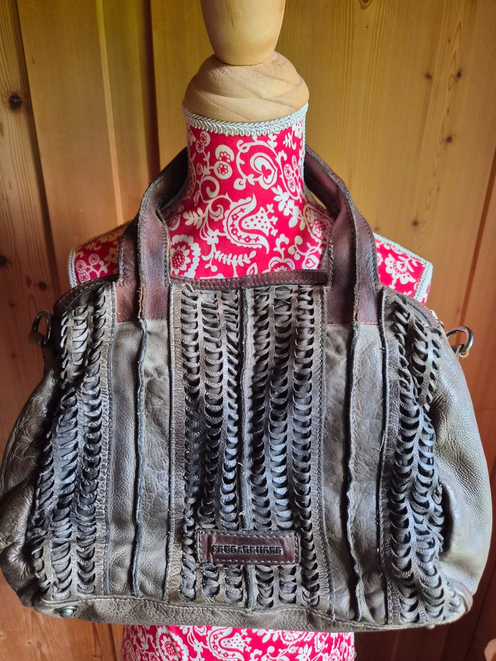 FredsBruder Borse da donna: Fredsbruder Handtasche Leder braun – Usato da Wattwil venduto da tannenmeise73