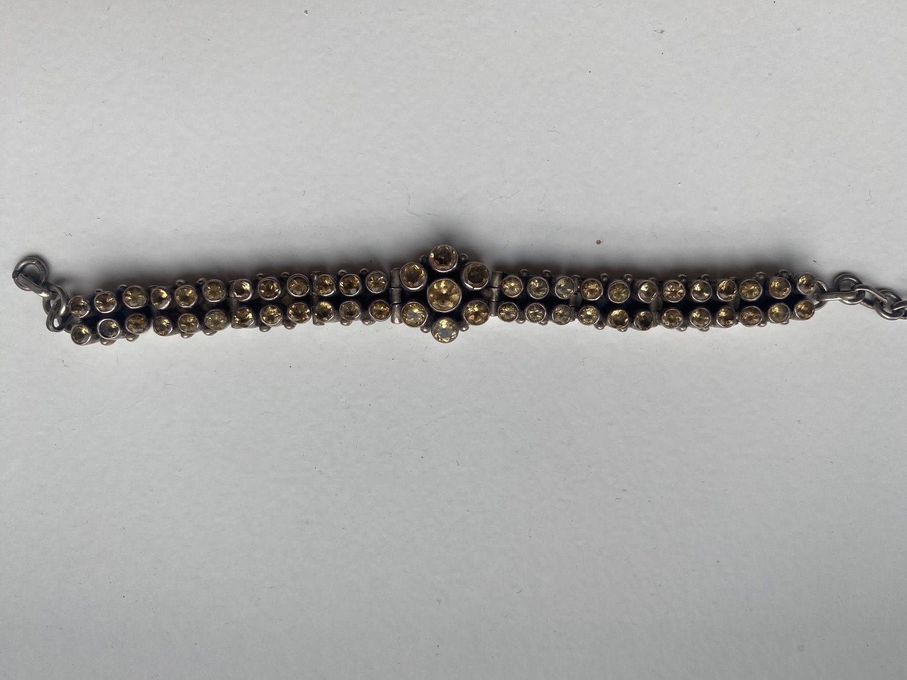 Bracciali & Braccialetti: Silberarmband mit echten Steinen – Usato da Luzern venduto da lou4444