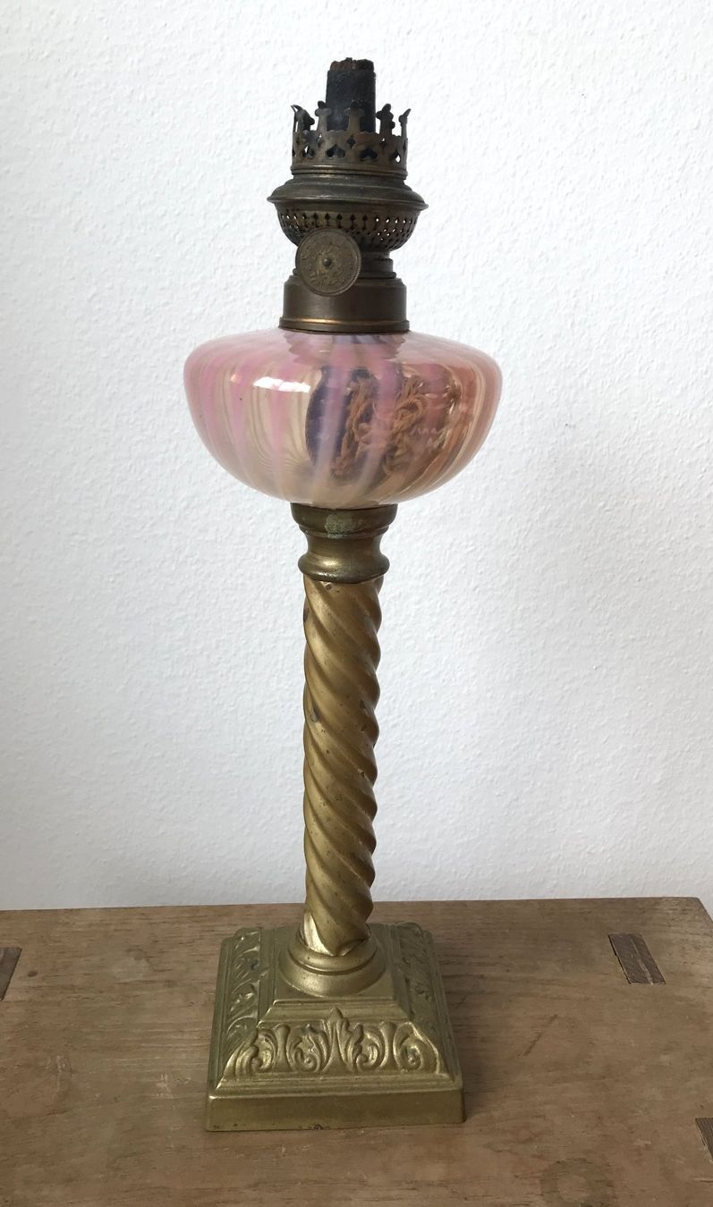 Lampen: ANTIKE JUGENDSTIL ÖLLAMPE – Gebraucht aus Luzern von Immergern 3