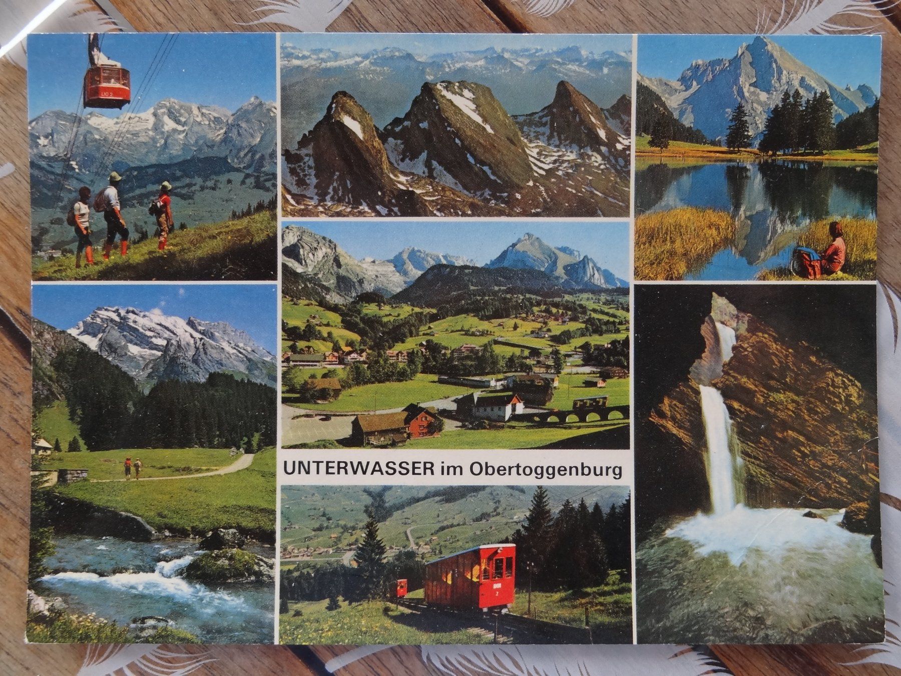 Ansichtskarten: Unterwasser - Obertoggenburg – Gebraucht aus St Léonard von Riglin