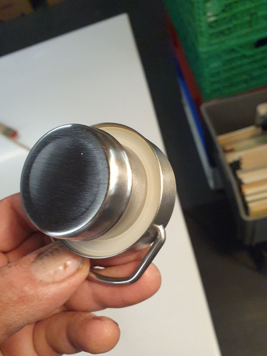 Thermos Gourdes & Thermos: Trinkflasche Chromstahl 7dl – D'occasion à Zürich par loosebone 4