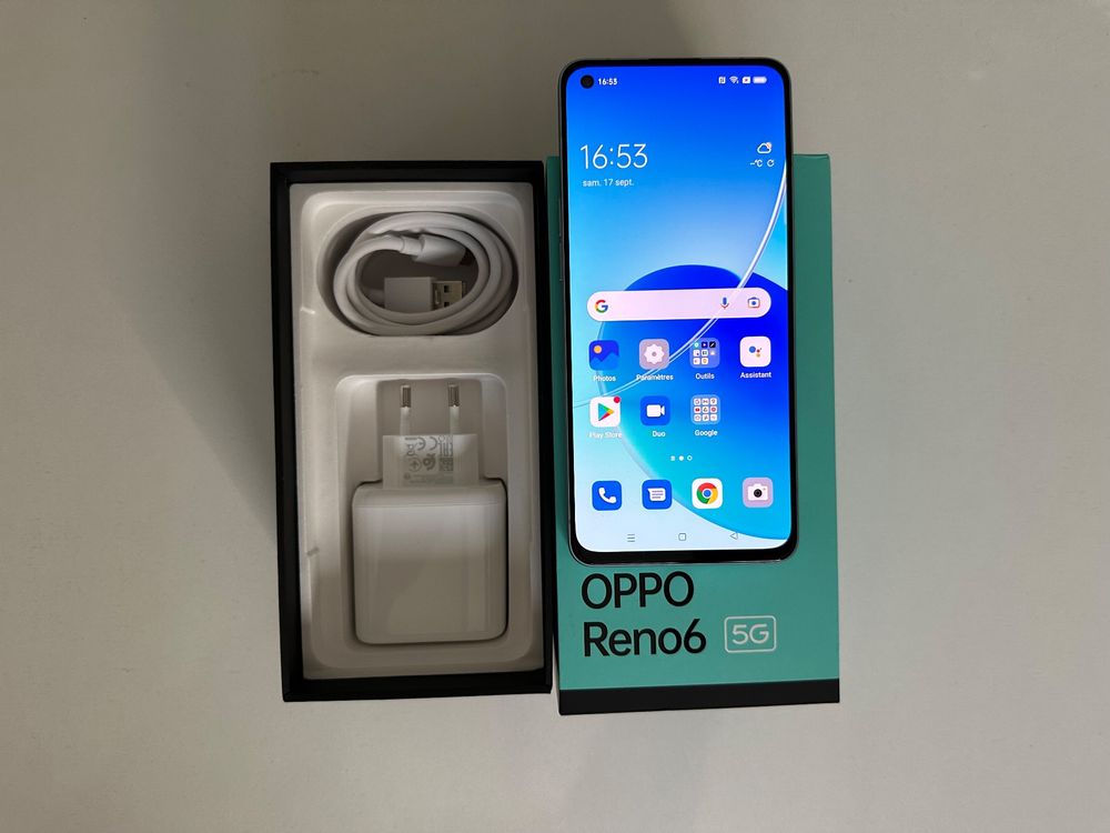Oppo Reno 6 5G 128gb Arctic Blue | Kaufen auf Ricardo