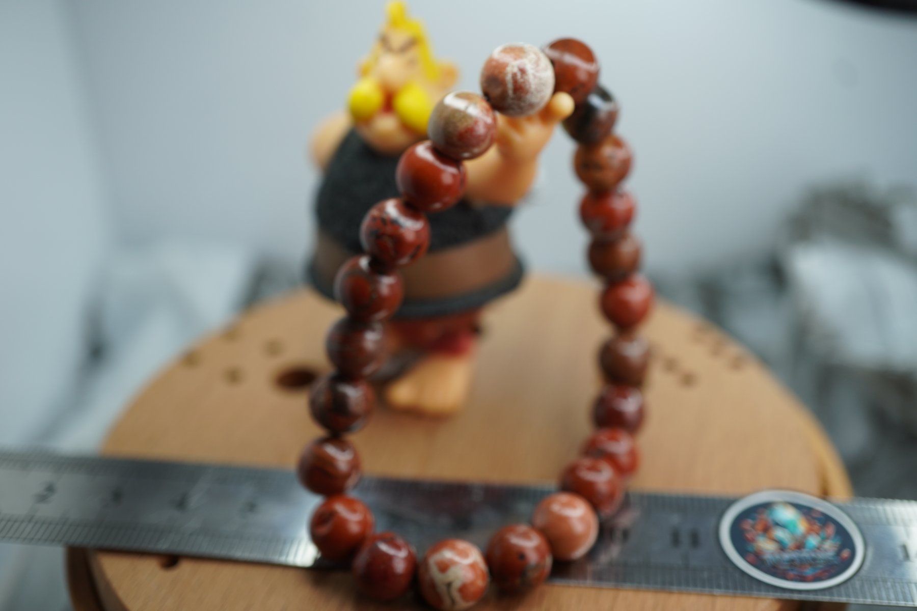 Minerali & Pietre curative: Jaspis Kugel   Armband    (Räumung!) – Nuovo e nell'imballaggio originale da Eschenbach SG venduto da topstone 1