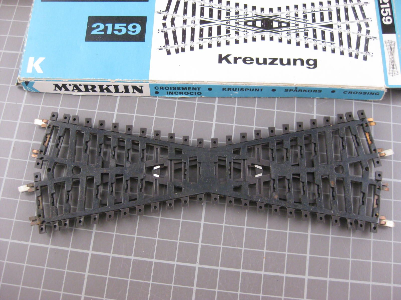 Märklin Modelleisenbahnen: Märklin 2159 Kreuzung – Gebraucht aus Malters von Marosko 3