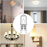 2800K Warmwei Kapselglühlampen Dimmbar Kein Flackern 12pcs