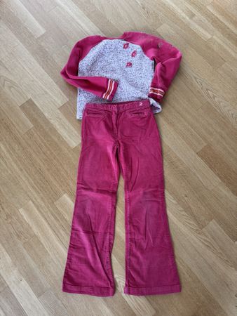 Jacadi Designer Mädchen Set, Gr. 140 Hose & Pulli