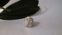 Kettenanhänger Schmuckkugel 925 er Sterling Silber gestempel