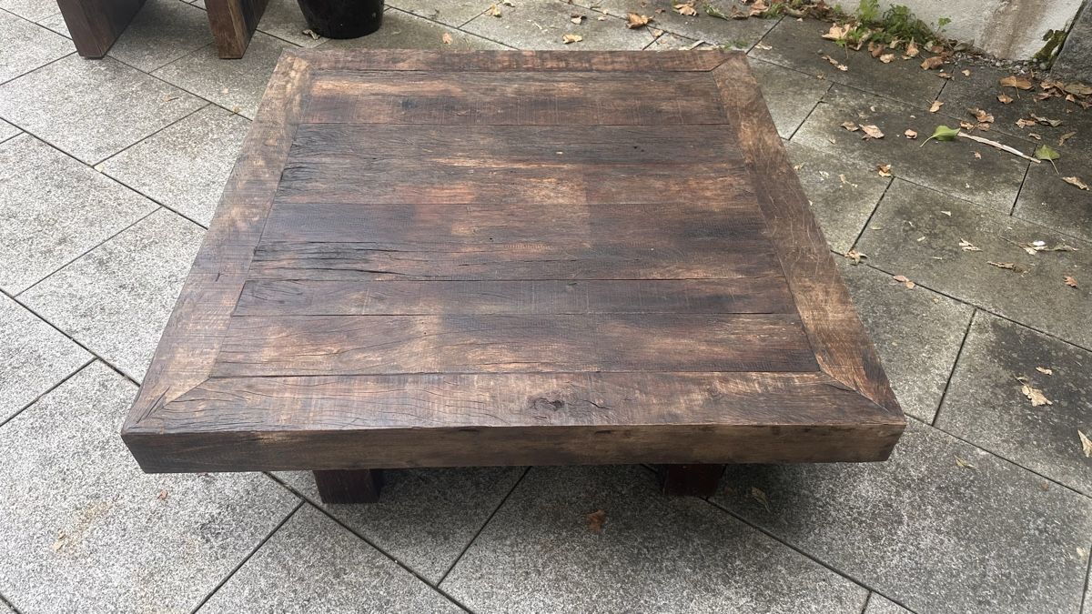 Tische:     Rustic reclaimed wood coffee table – Gebraucht aus Oberrieden von jon_5cl2 3