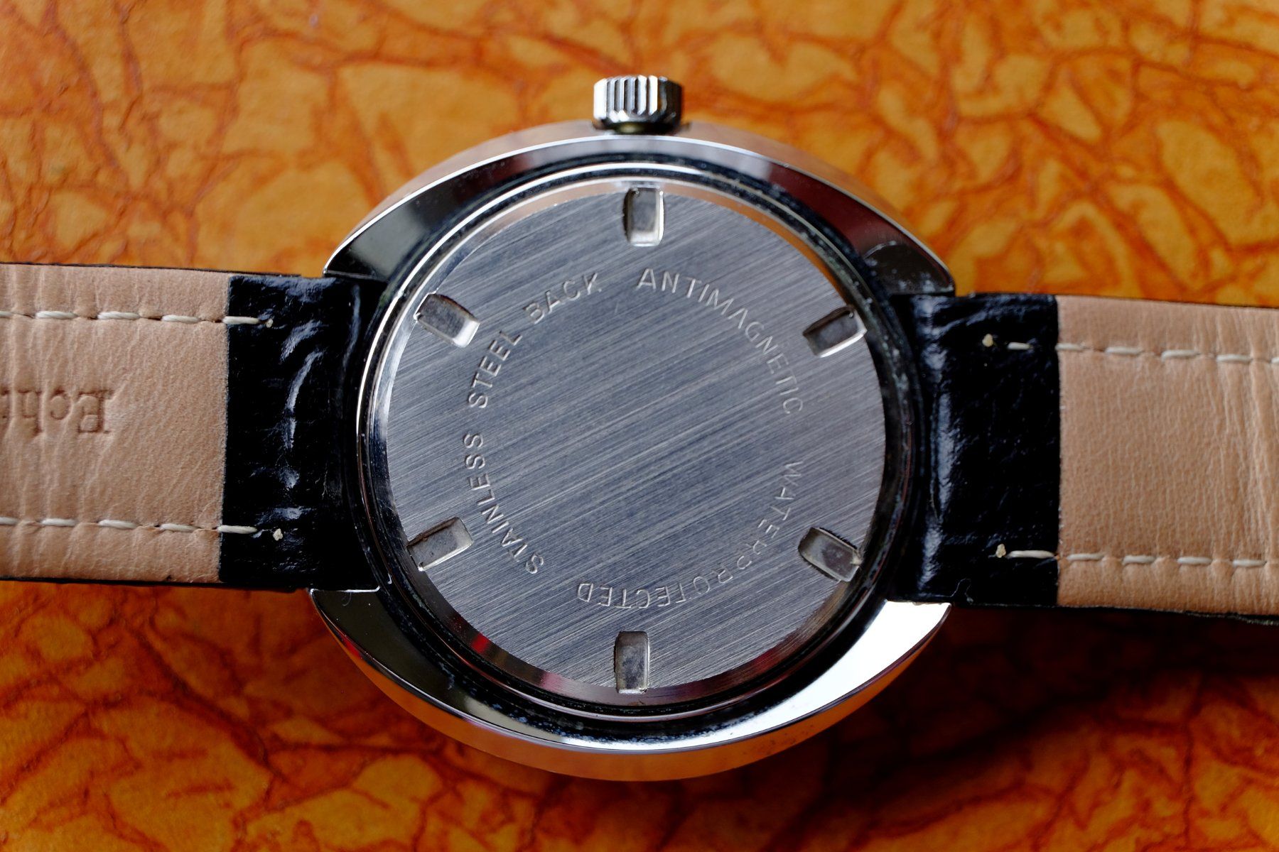 Orologi: Roberta mit Lollipop Zeiger 70er Jahre. – Usato da Rheinfelden venduto da Esekiel 2