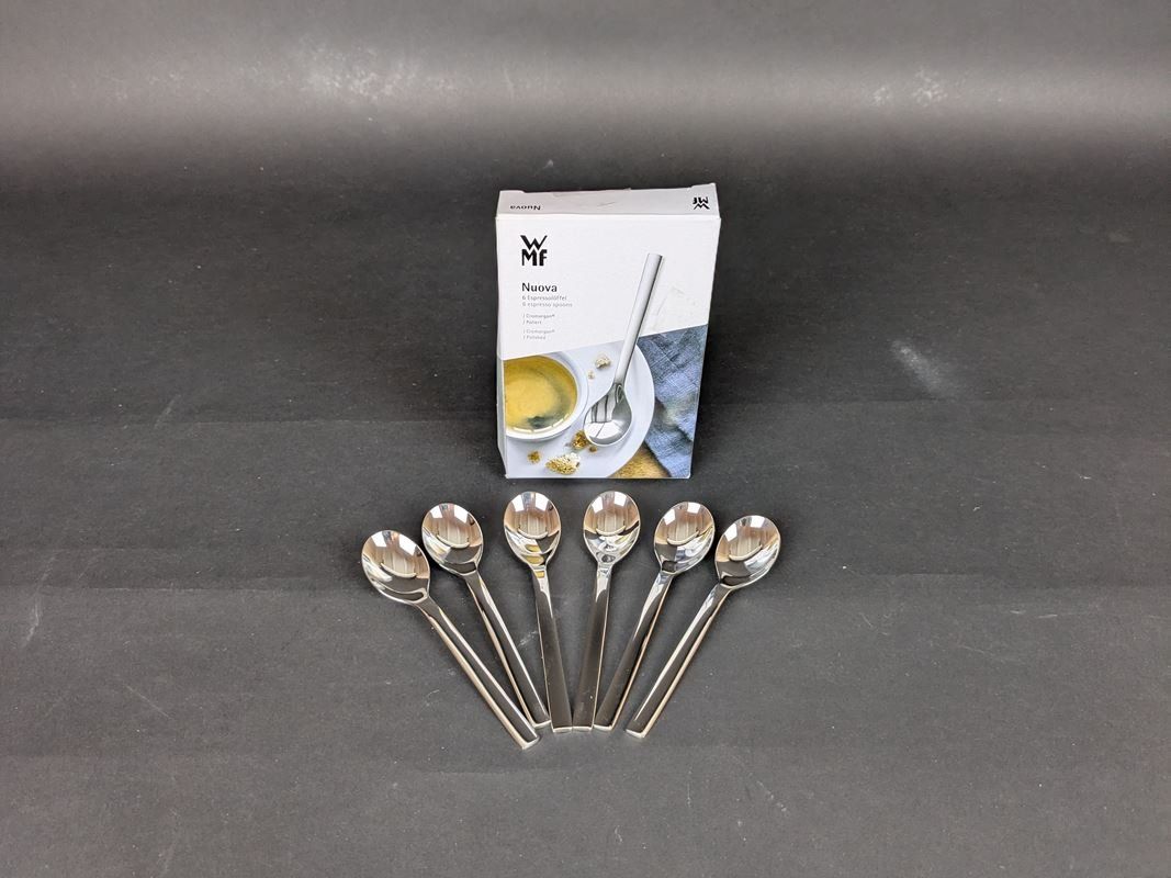 WMF Löffel: WMF Nuova 6er Set Espressolöffel – Neu (gemäss Beschreibung) aus Thun von Restwert_Thun 1