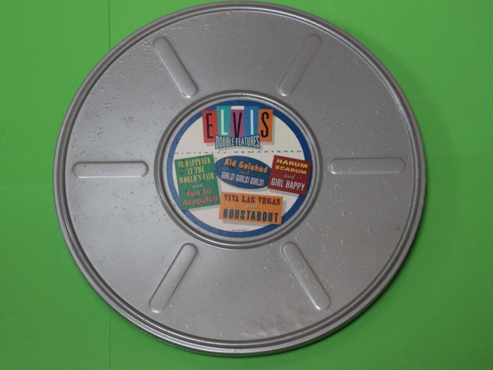 CDs: ELVIS PRESLEY - DOUBLE FEATURES 4CDs IN BLECHBOX 1993 – Gebraucht aus Tübach von JamesStone 2