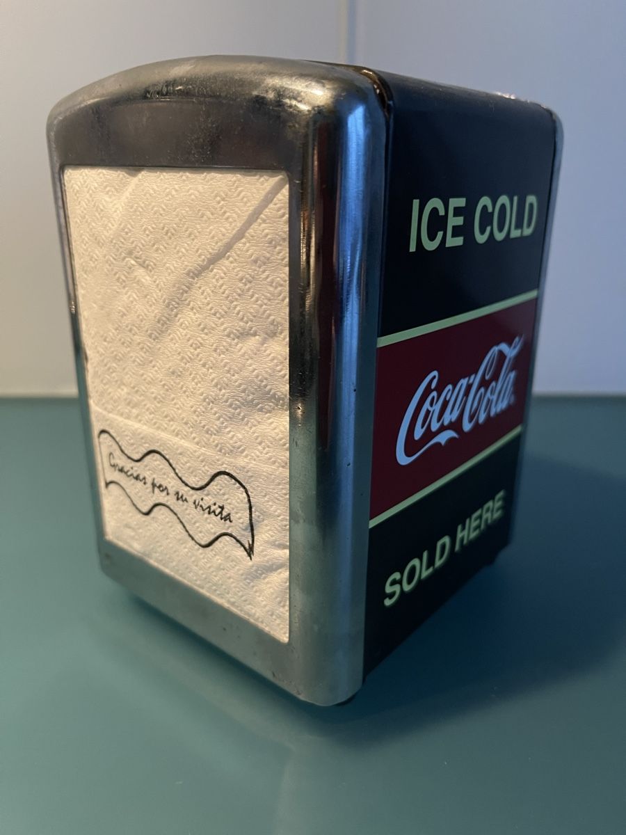 Servietten: Serviettenspender Coca-Cola – Neu (gemäss Beschreibung) aus Thalwil von Emmerich88 2