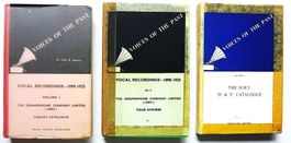 3 seltene Bücher für Schellackplatten-Sammler