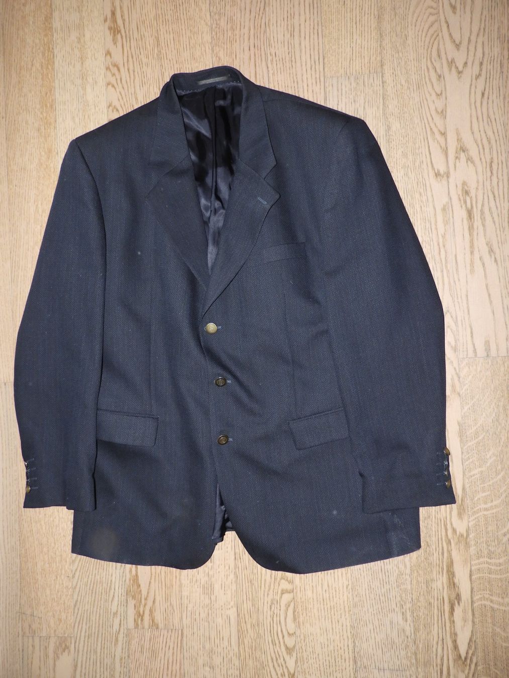 Giacche: Herren Jackett / Blazer, Dunkelblau, Grösse 56 – Usato da Hergiswil NW venduto da Noema2006