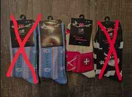 TopSpirit Socken Ethnomuster 34-38, neu, Top Zustand