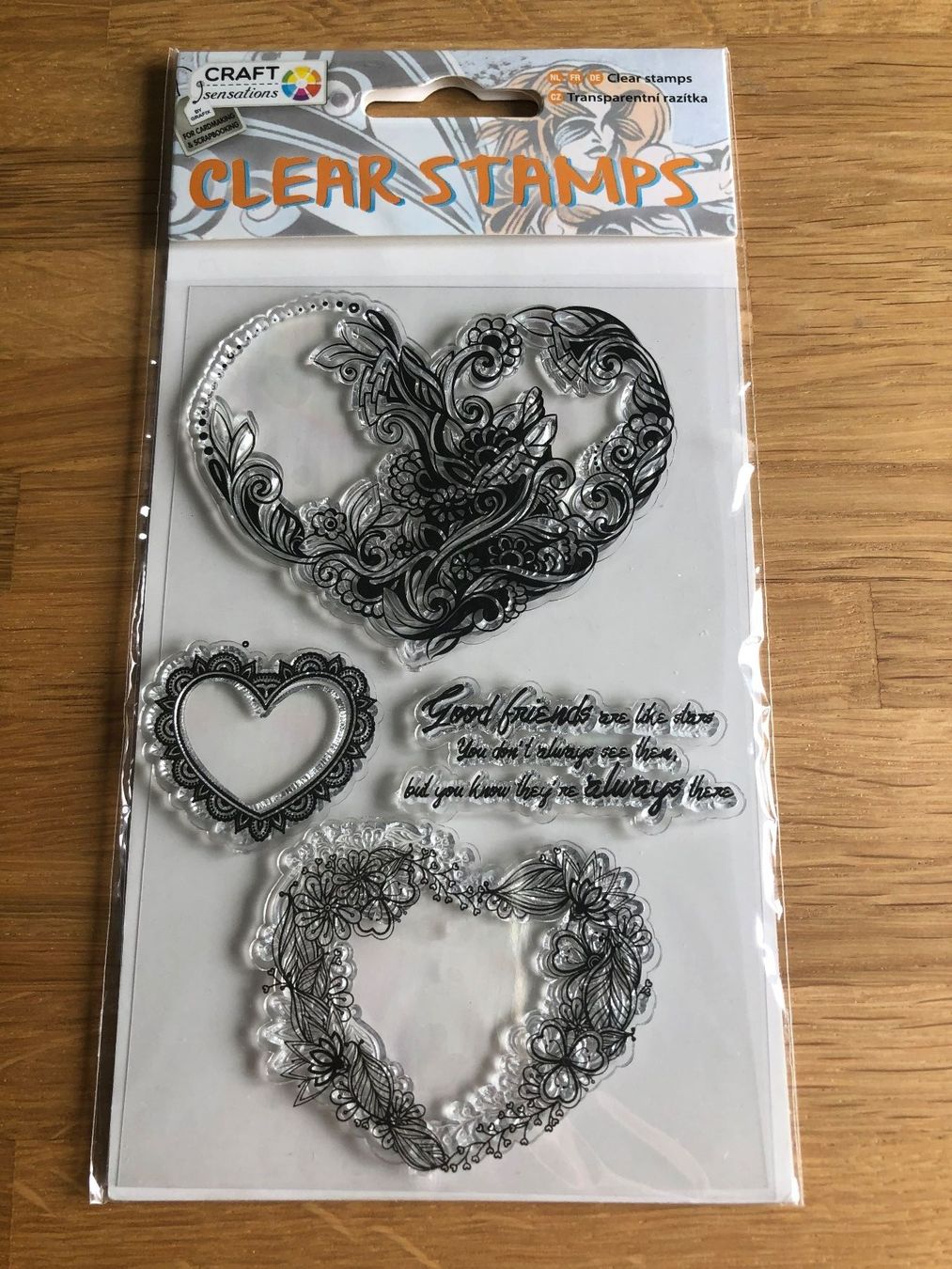 Stempel: Clearstamps "Herzen" von Craft Sensations - P – Neu und originalverpackt aus Neukirch (Egnach) von muolen