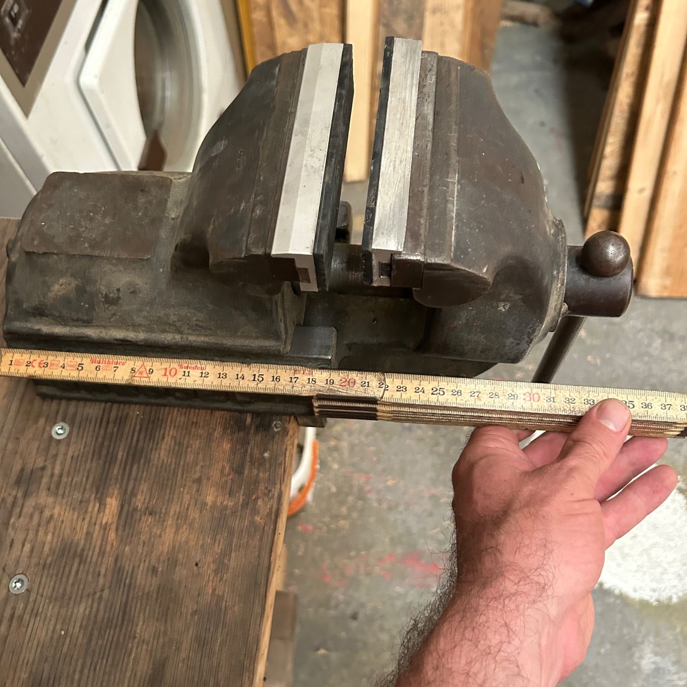 Gressel Tous les outils: Kleiner Gressel Schraubstock 125 mm mit Gummi Backen – D'occasion à Untersiggenthal par sinamoll 6