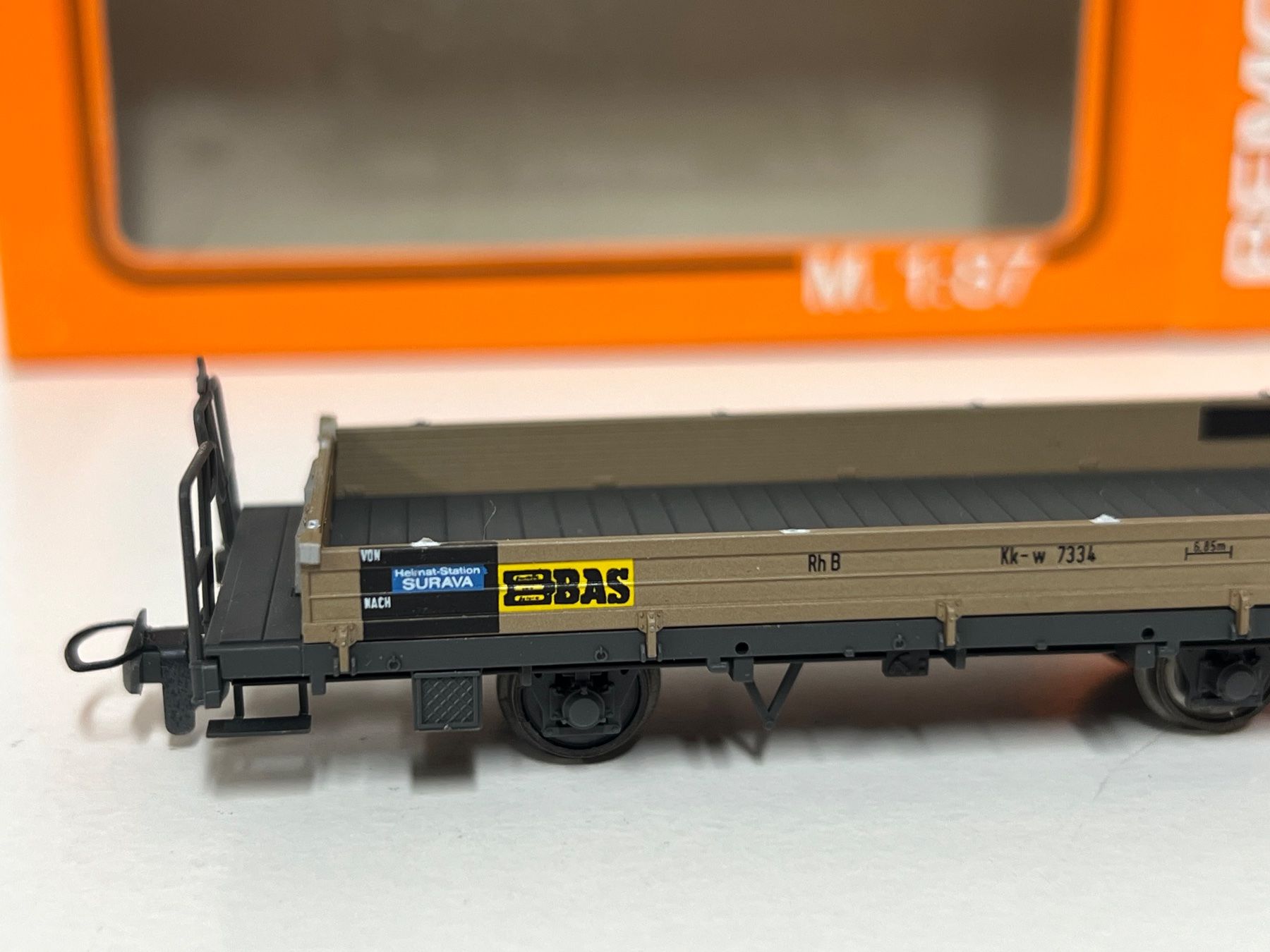 Bemo Modellini di ferrovie: Bemo BAS  Heimat-Station SURAVA  H0m – Usato da Neuenhof venduto da ludovicco 3