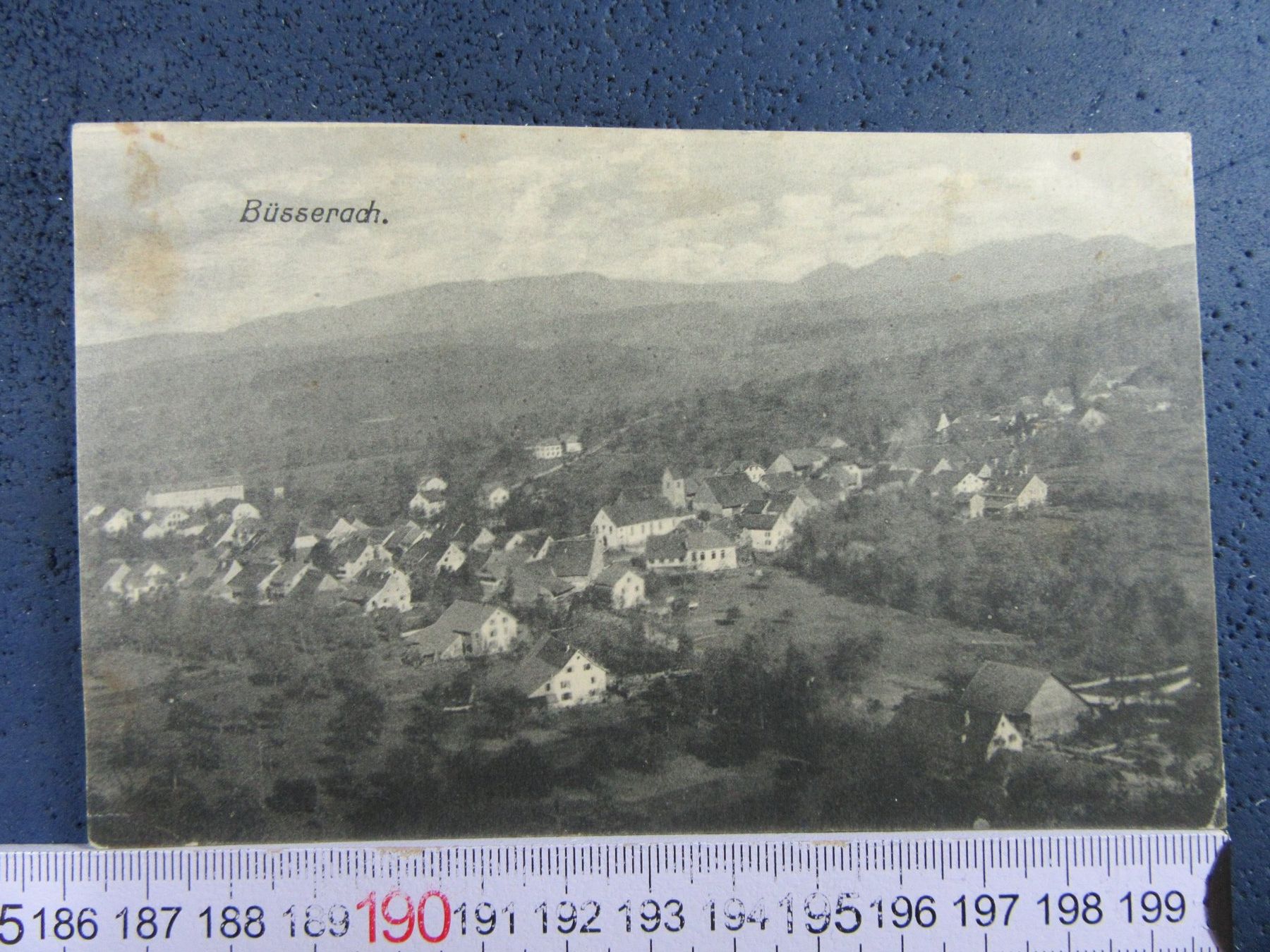 Ansichtskarten: BÜSSERACH SO AK GENERALANSICHT – Gebraucht aus Ettingen von Hausi4711
