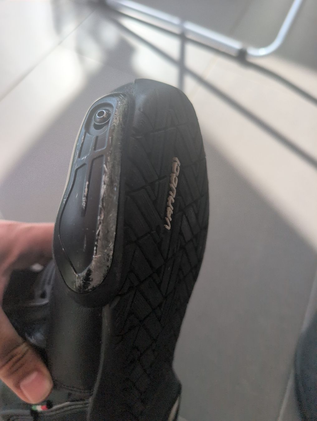 Scarpe da uomo: Motorradstiefel Grösse 46 Schwarz -Vanzcci – Usato da Mellingen venduto da Eloco 3