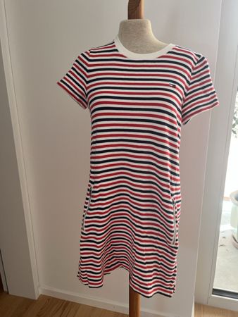 Tommy Hilfiger T-Shirt Kleid gestreift Grösse S