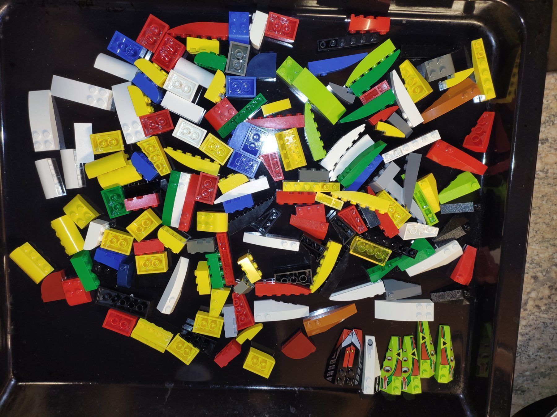 Lego Kit di costruzioni: Lego : Wedges and slopes – Usato da Montricher venduto da Babou72