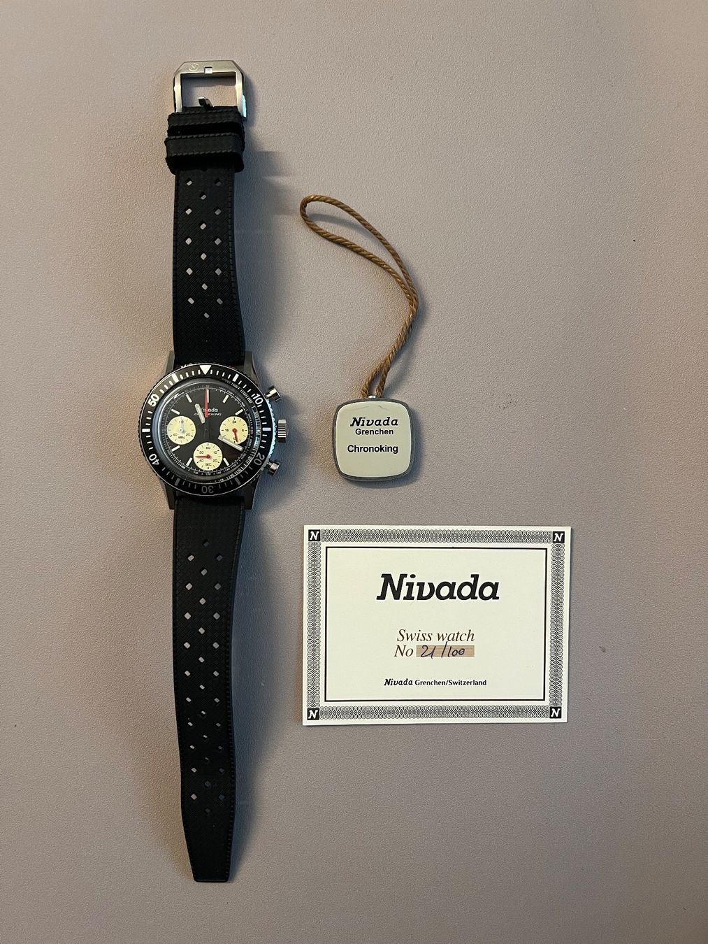 Nivada Uhren: Nivada Chronoking – Neu (gemäss Beschreibung) aus Basel von martink02