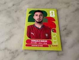 Panini FIFA Fussball WM 2026 Sticker Goncalo Inacio POR 8