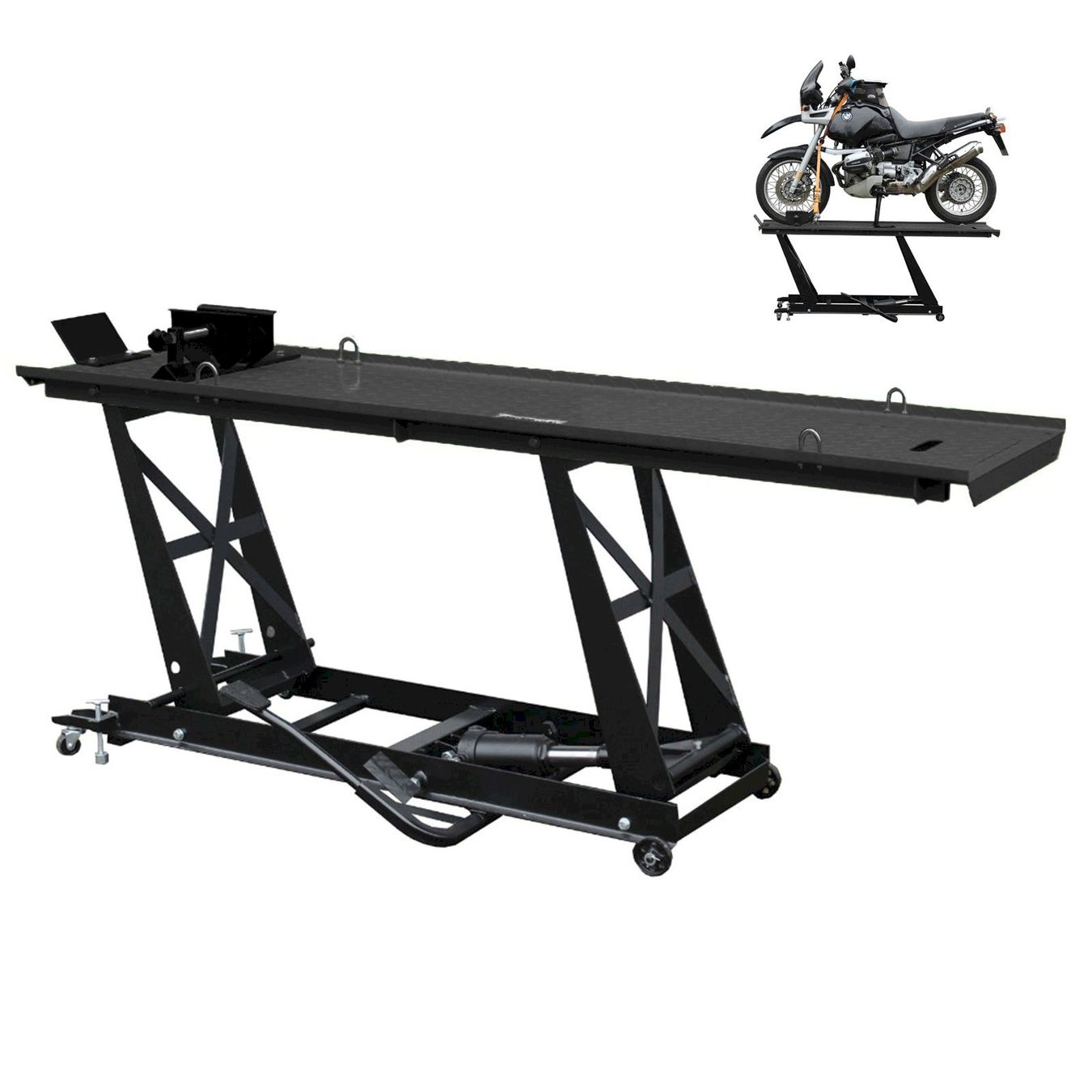 Cavalletti per montaggio: TrutzHolm Motorradhebebühne hydraulisch – Nuovo e nell'imballaggio originale da Bottighofen venduto da zaap 1