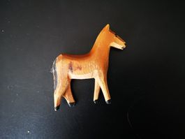 Schönes Holzpferd, Handarbeit, Vintage Spielzeug Pferdchen