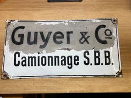 Emailschild SBB Guyer & Co Camionnage  SBB St. Gallen