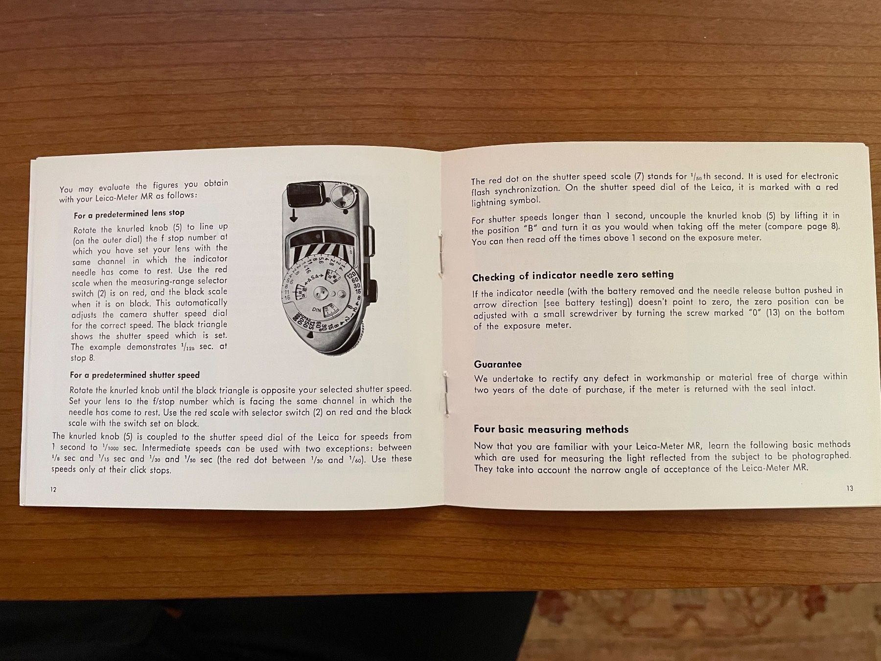 Leica Misurare: Leica Meter MR user manual – Usato da GRANDVAUX venduto da Bwian 2