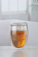 Tee-Glas mundgeblasen (2 Stück)