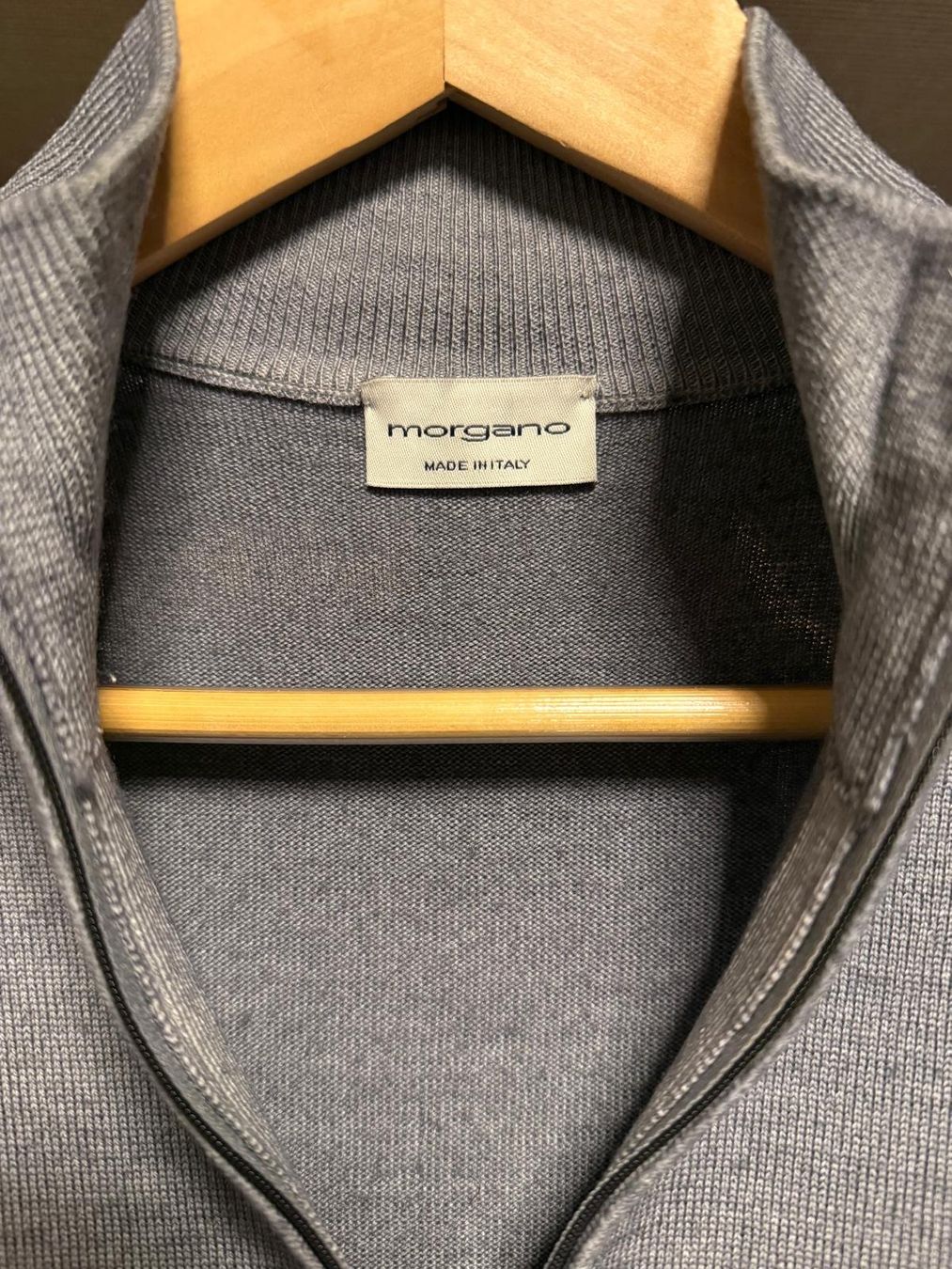 Pullover & Sweatshirts: Wunderschöner grauer Morgano-Pullover 100 % Merinowolle Neu – Neu (gemäss Beschreibung) aus Genève von Mycollection 2