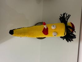 420 Plüsch Banane Stofftier, neuwertig, lustiges Design!