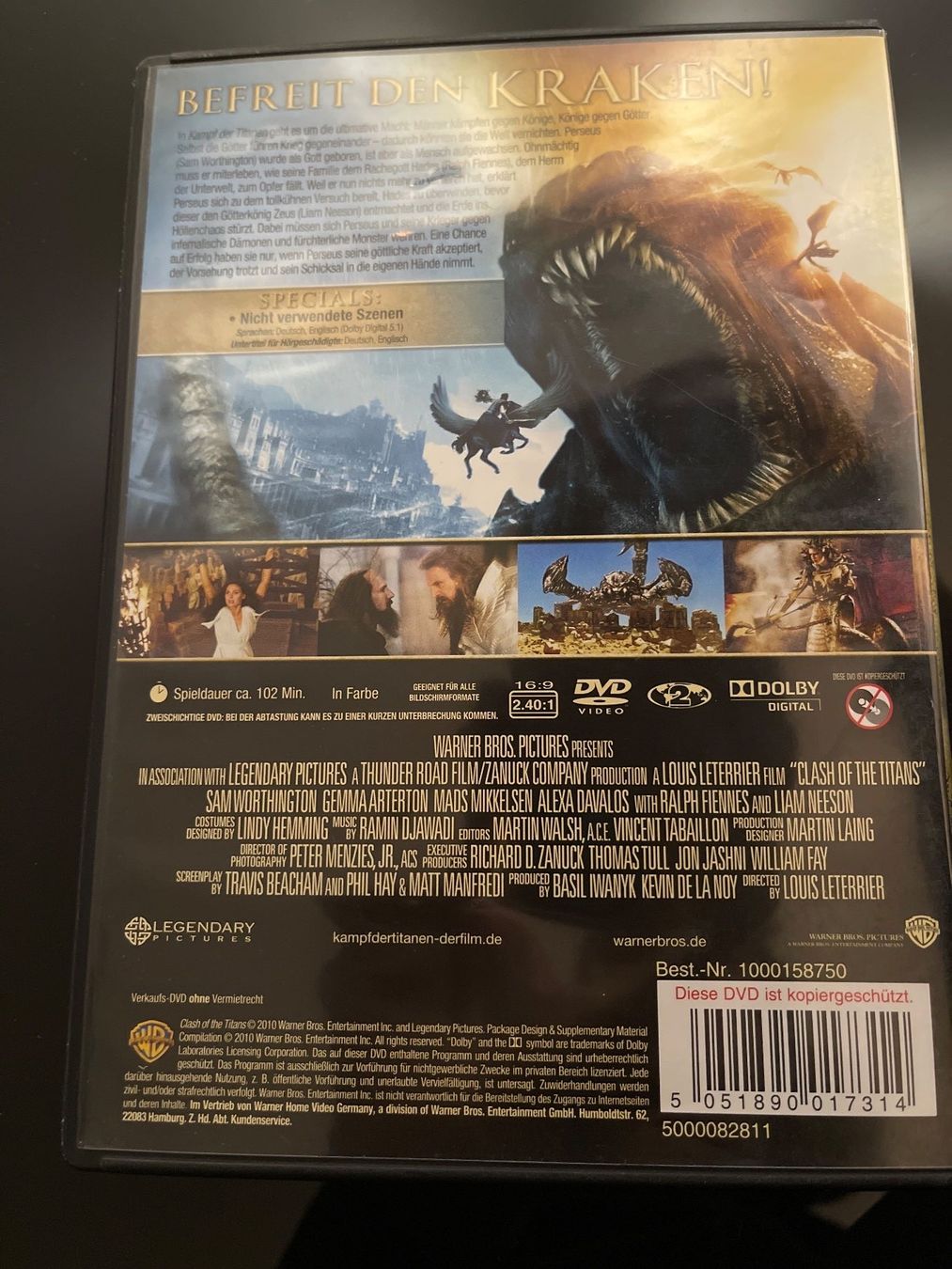 Alle DVDs: DVD // Kampf der Titanen – Gebraucht aus Schönenwerd von d.chiara 1