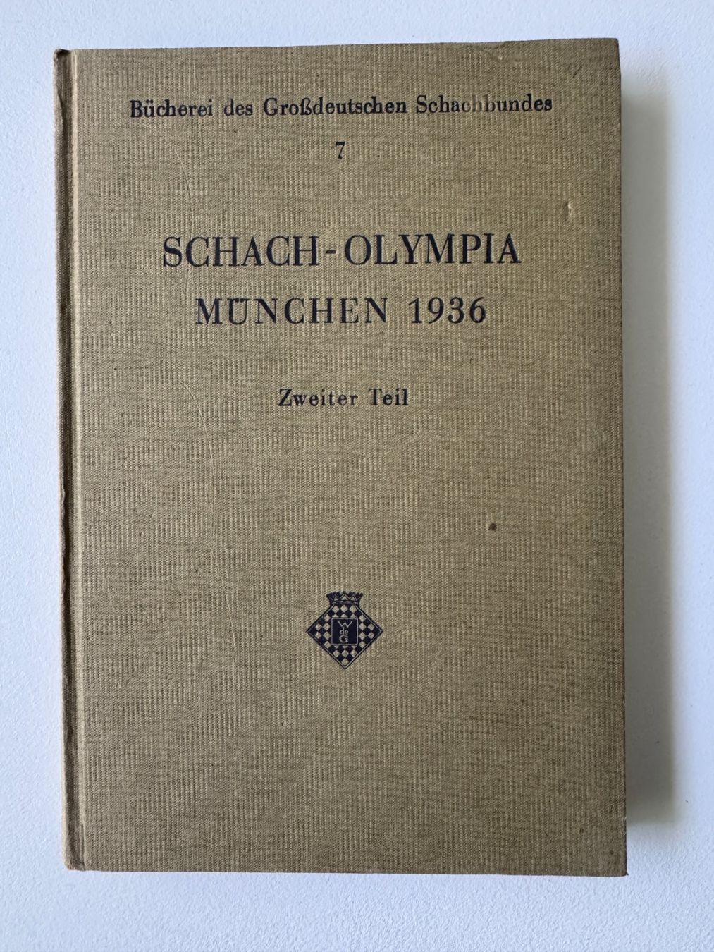 Bücher: Schacholympiade München 1936 - Kurt Richter – Neu (gemäss Beschreibung) aus Basel von Kornblumen