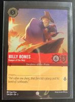 Lorcana FOIL BILLY BONES 104/204 EN 3 - Common