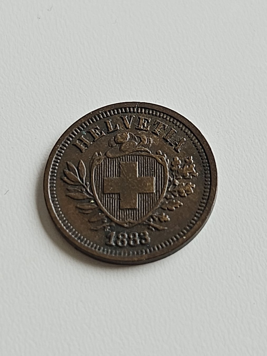 Tutti le monete: 1 Rappen 1883 – Usato da Pfäffikon ZH venduto da Melibol