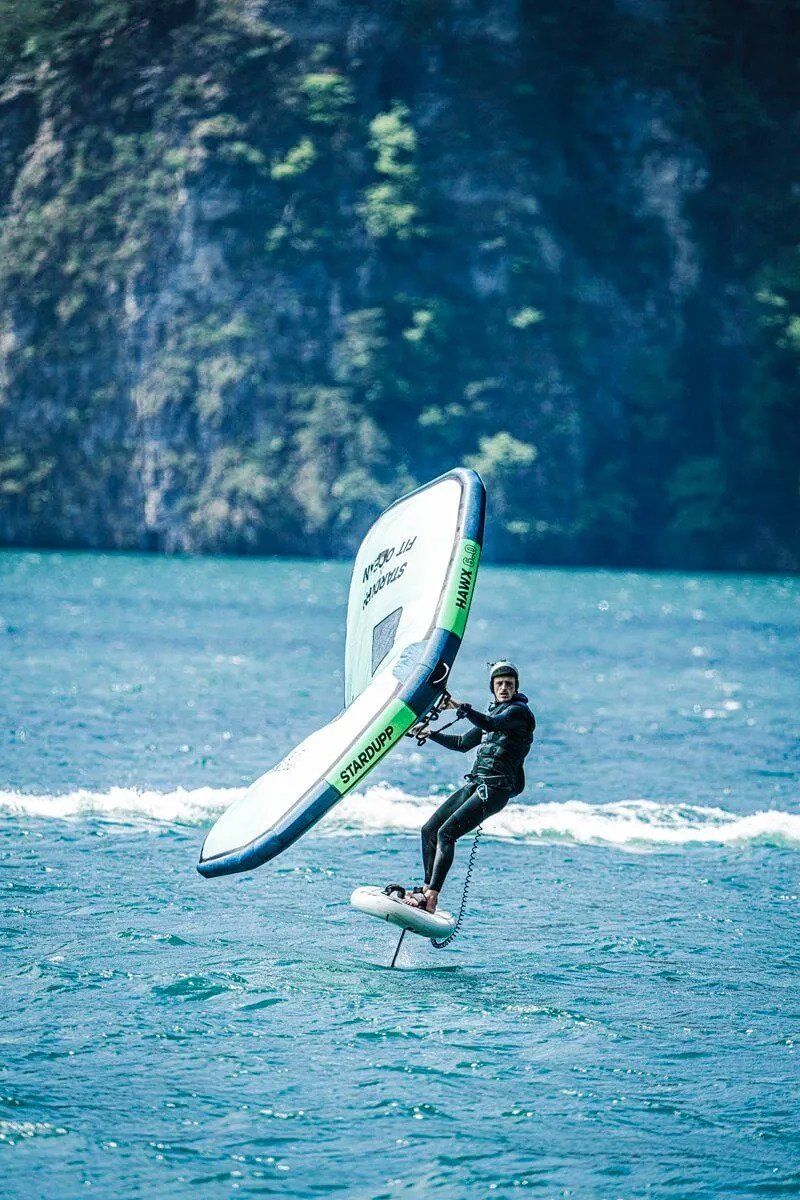Planches de surf: Wingfoil Set: 5m2 - 135L Board - F2 carbon Foil - Wing – Neuf avec emballage d'origine à Küssnacht am Rigi par surfdeal 2