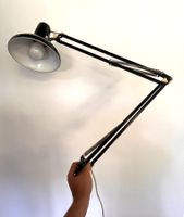 Vintage Architektenlampe Schwarz - WASO Type 231