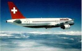 AK: Swissair A-320  /  ✈  HB-IJA