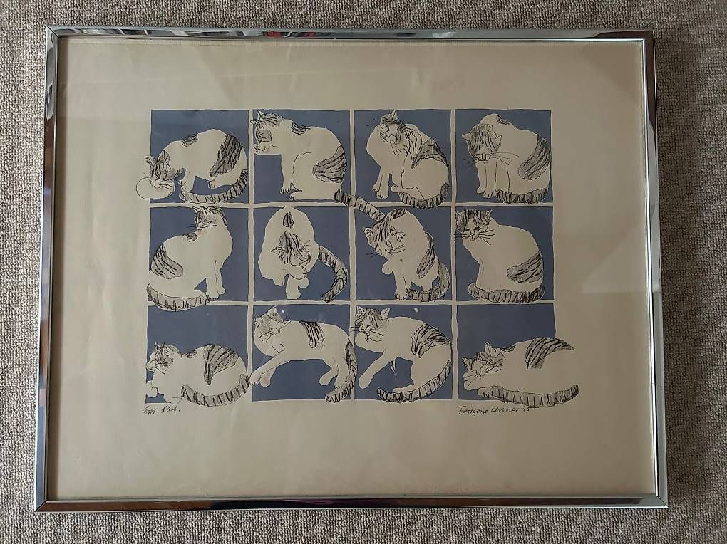 Posters & Illustrations: Katzenbild – D'occasion à Oberlunkhofen par HelenOL
