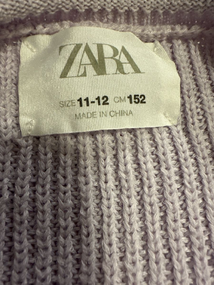 Zara Maglioni & Felpe: 2 ZARA Pullover Strickpullover Gr. 152 beige lila – Usato da Zürich venduto da florinda02 6