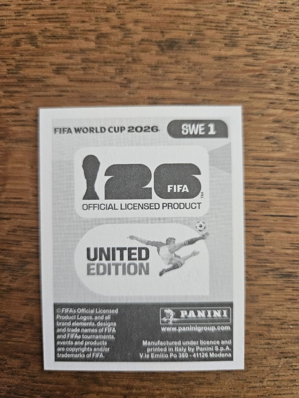 Panini Carte collezionabili: Panini Sticker WM 2026 - SWE 1 – Nuovo (secondo la descrizione) da Reinach BL venduto da BaselStar 1
