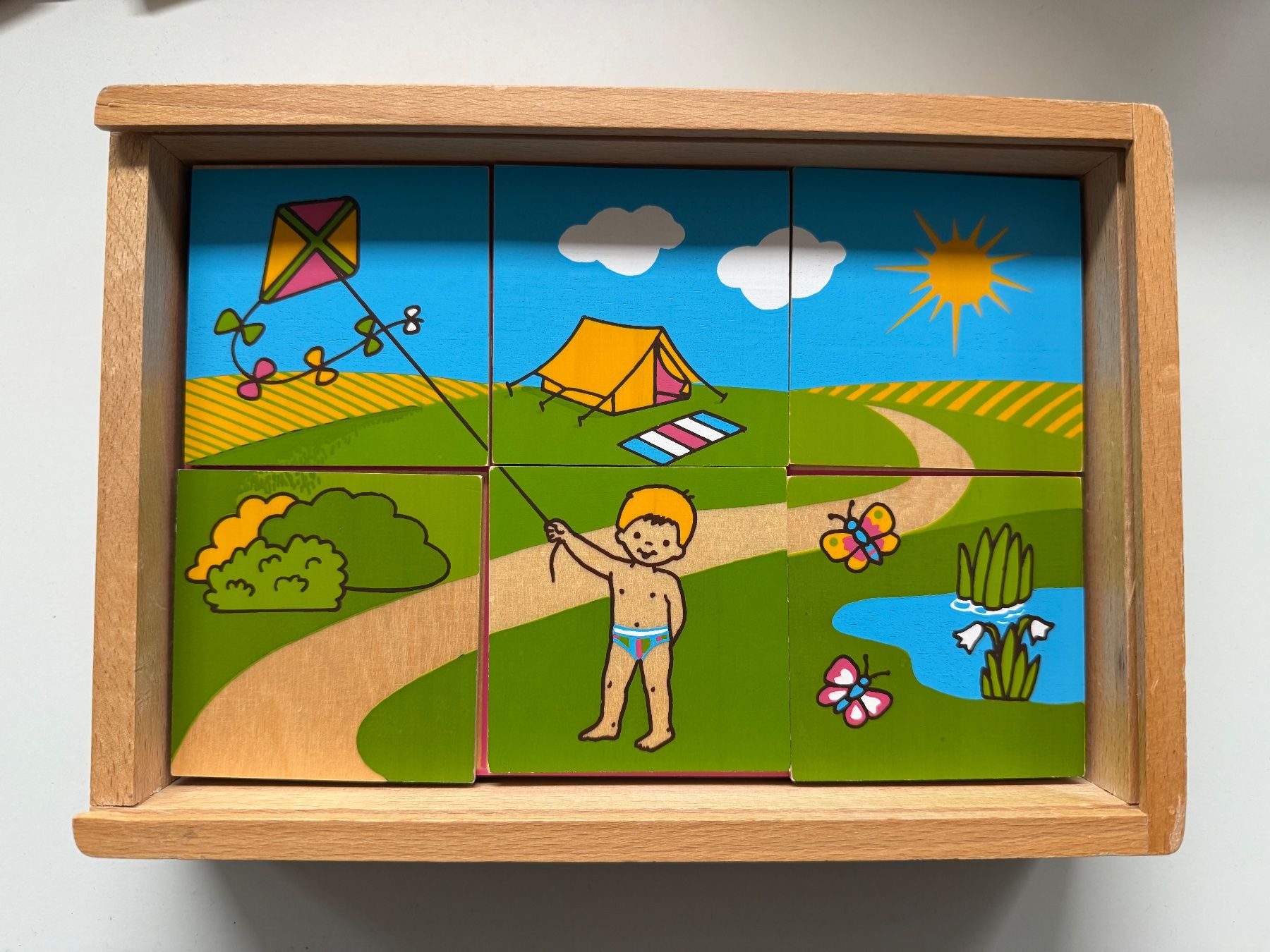 Puzzle: Jahreszeiten Holzpuzzle – Usato da Meilen venduto da oli_yp7q 2
