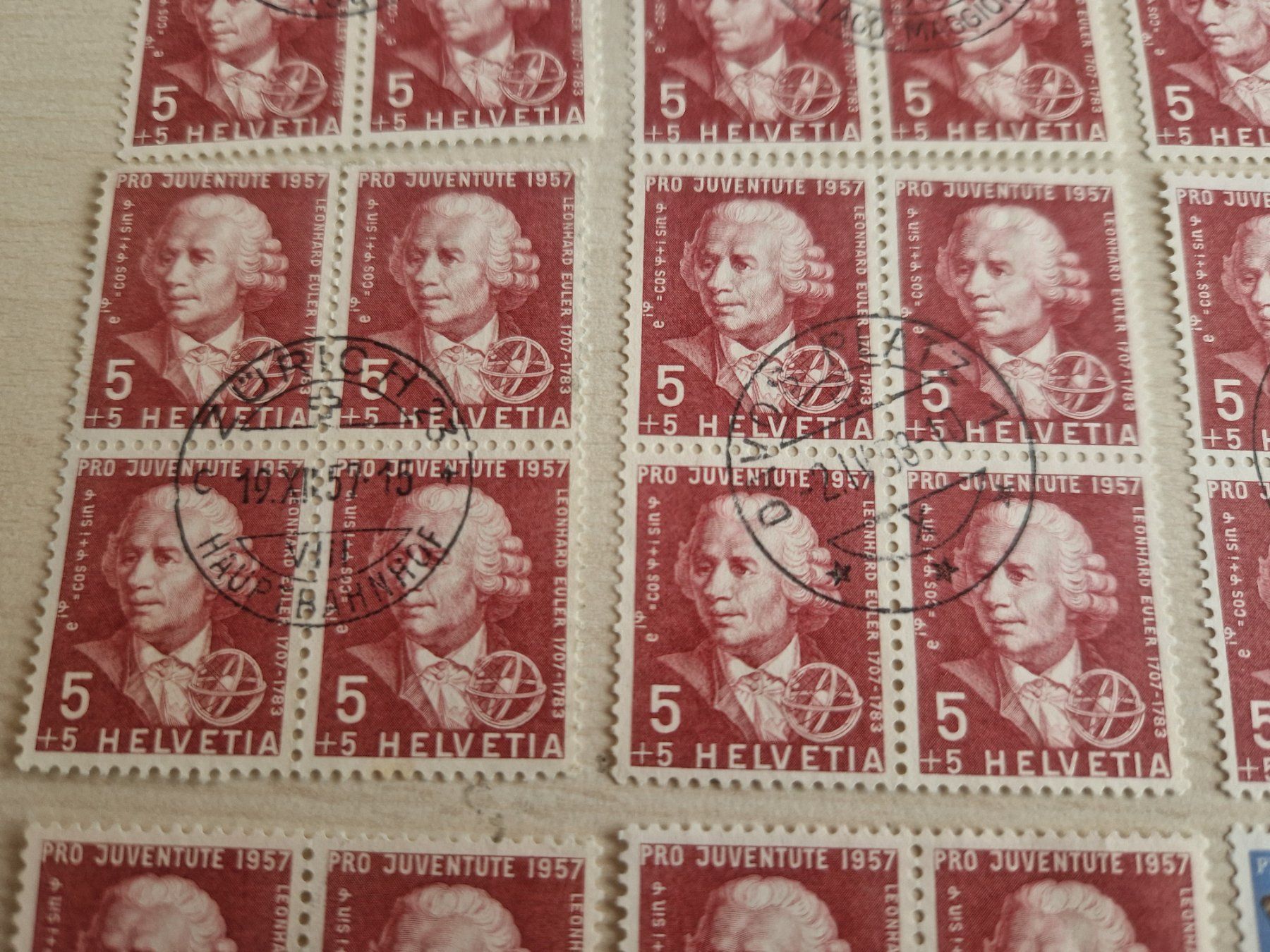 Tutti i francobolli: PJ 4er Blöcke 1957 ab 1.- – Usato da Burgdorf venduto da Glossy01 3