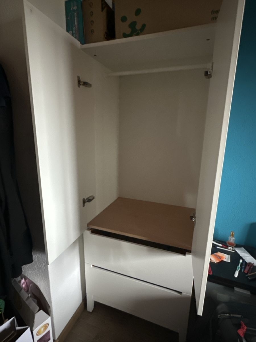 Armadi: Weisser Kleiderschrank mit  2 Schubladen – Usato da Muri AG venduto da any010 2