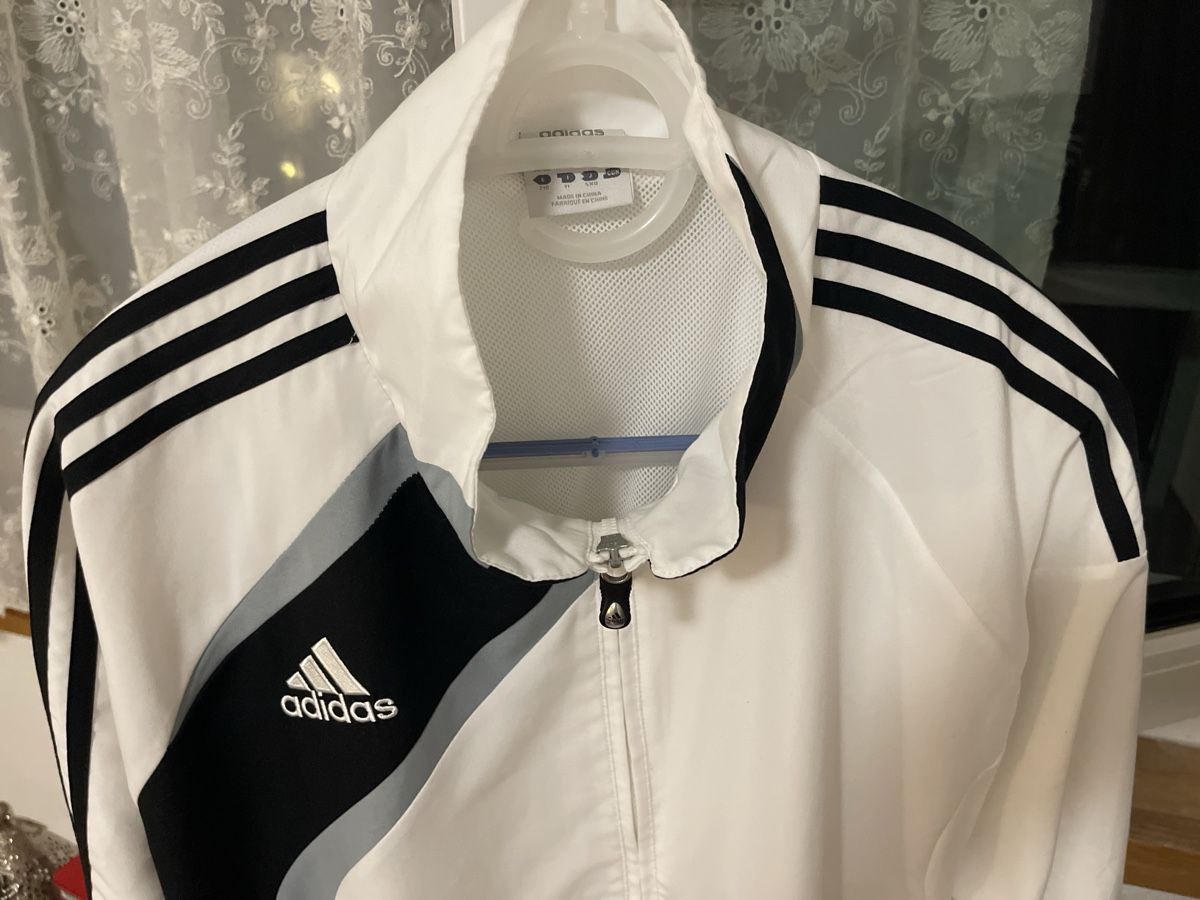 Adidas Giacche: Adidas White Track Jacket Size xxl used – Nuovo (secondo la descrizione) da Winterthur venduto da shp_xcc5 1