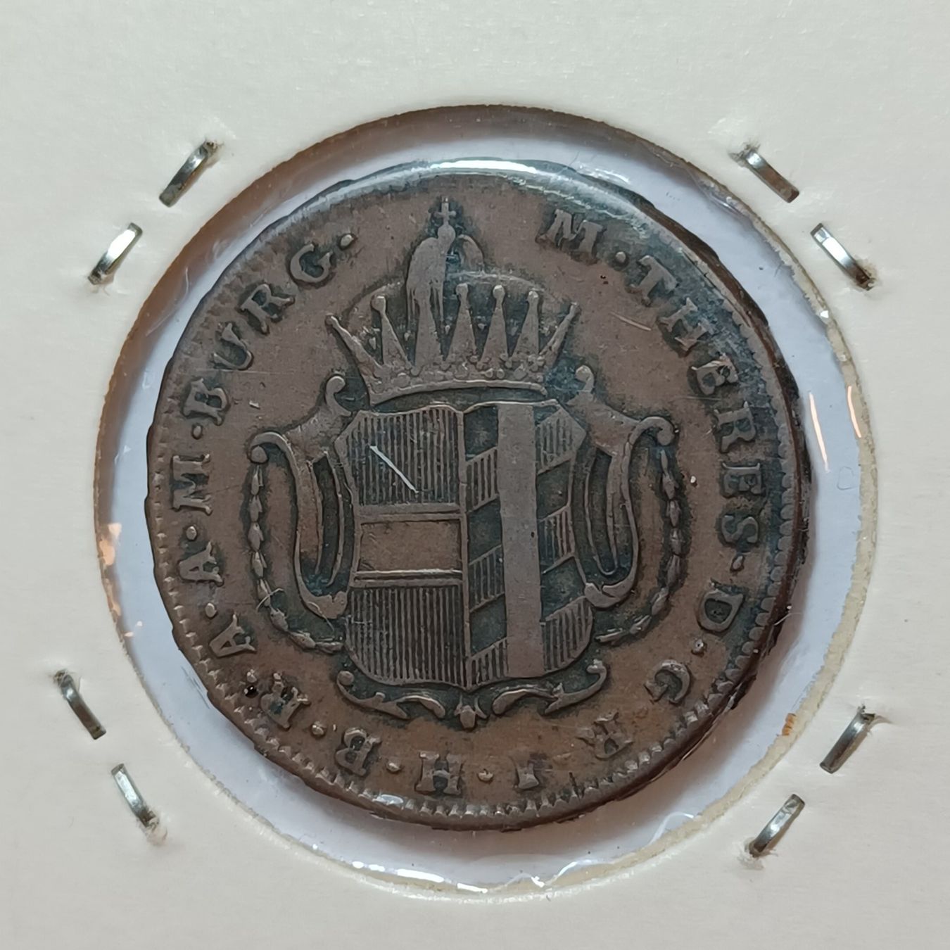 Tutti le monete: 1 Kreuzer 1772 Markgrafschaft Burgau – Usato da Pfäffikon ZH venduto da Welt_Muenzen 1